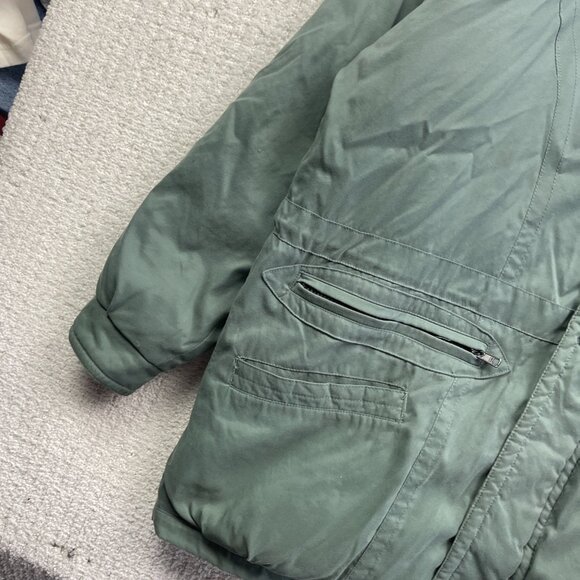 VTG Canada Goose “Snow Goose” Down Parka Jacket Military Green Men Sz M - Picture 3 of 16